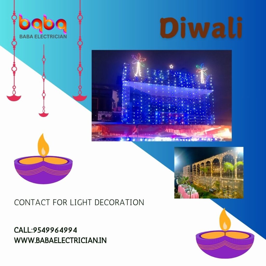 Diwali Light Decoration in Ajmer
