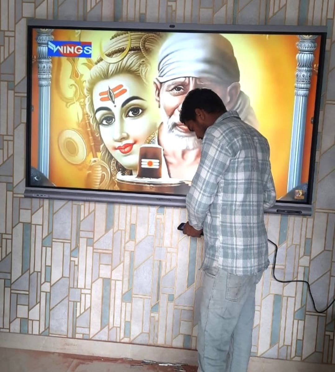 Digital Board installation, touch panel install, tv installation,